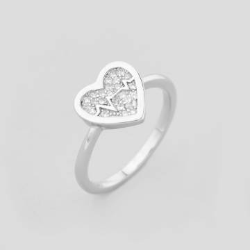 Серебряное кольцо Minimal 9510353б-16 Серебряное кольцо Minimal 9510353б-16