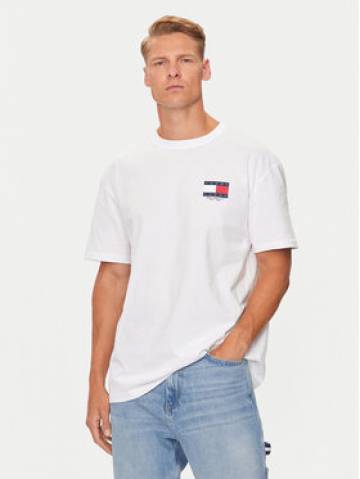 Tommy Jeans Футболка DM0DM19695 Білий Regular Fit Tommy Jeans Футболка DM0DM19695 Білий Regular Fit