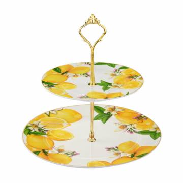 Блюдо Limited Edition Lemon, 2-ярусное (19-558) Блюдо Limited Edition Lemon, 2-ярусное (19-558)