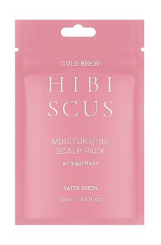 Увлажняющая маска для кожи головы Rated Green Cold Brew Hibiscus Moisturizing Scalp Pack, 50 мл