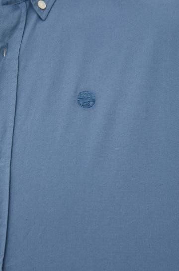 Хлопковая рубашка North Sails мужская regular воротник button-down Хлопковая рубашка North Sails мужская regular воротник button-down