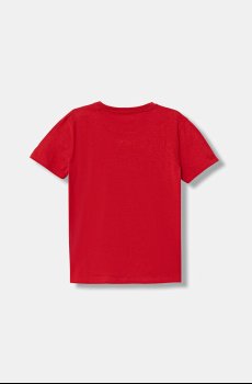Детская хлопковая футболка Guess