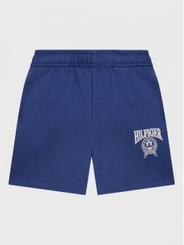 Tommy Hilfiger Спортивні шорти Varsity KB0KB08067 D Голубий Regular Fit