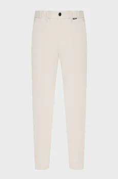 Мужские белые брюки TECH COTTON STRETCH TAPERED PANT Белый 33-32 Calvin Klein K10K113321