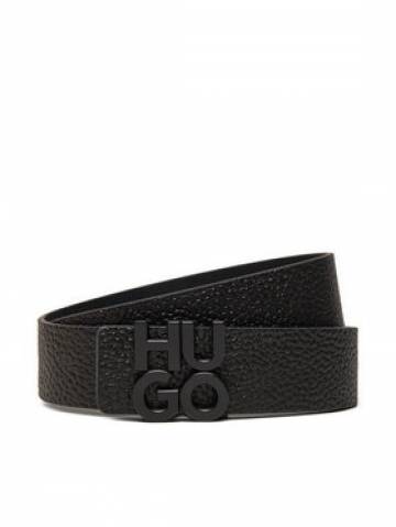 Hugo Чоловічий ремінь 50516525 Чорний Hugo Чоловічий ремінь 50516525 Чорний