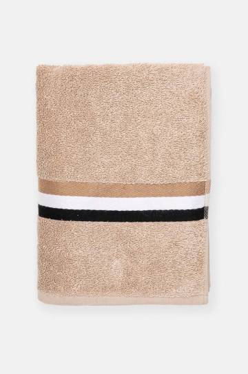 Хлопковое полотенце BOSS BLINEA Beige 50 x 100 cm