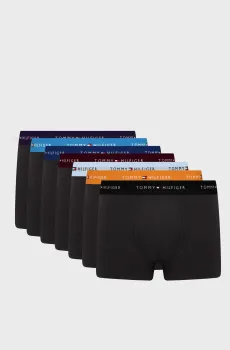Мужские черные боксеры (7 шт) Черный XL Tommy Hilfiger UM0UM03895