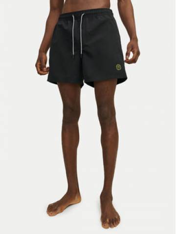 Jack&Jones Шорти для плавання Jpstfiji 12225961 Чорний Regular Fit Jack&Jones Шорти для плавання Jpstfiji 12225961 Чорний Regular Fit