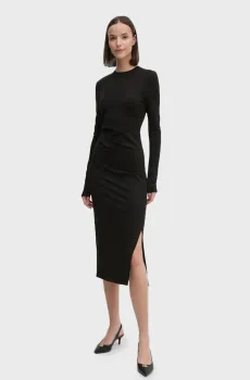 Женское черное платье Черный L DKNY D2G4A142