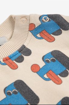 Хлопковая кофта для младенцев Bobo Choses Doggy Mate