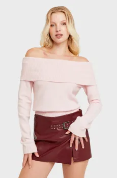 Женский пудровый джемпер Розовый XS Tally Weijl SPUVISAMBA