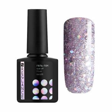 Гель-лак для ногтей Reglance Gel Polish 091 Серебристый с блестками, 7.5 мл Гель-лак для ногтей Reglance Gel Polish 091 Серебристый с блестками, 7.5 мл