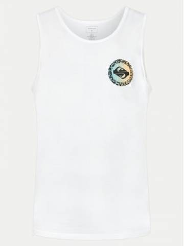 Quiksilver Майка Long Fade EQYZT07663 Білий Regular Fit Quiksilver Майка Long Fade EQYZT07663 Білий Regular Fit