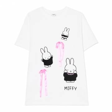 Cropp - Футболка з аплікацією Miffy - білий Cropp - Футболка з аплікацією Miffy - білий