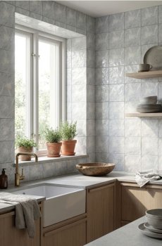 Набір декоративних самоклейних настінних наліпок 10 pack - сірий