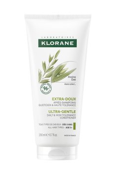 Бальзам-ополаскиватель для волос Klorane Ultra-Gentle Conditioner with Oat Milk с овсяным молочком, 200 мл