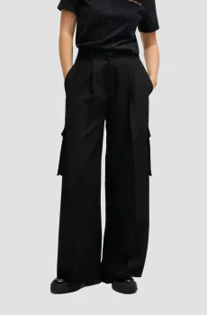 Женские черные карго Черный 34 HUGO 50530970;001