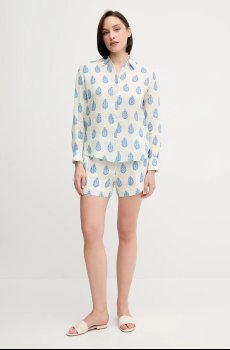 Льняные шорты MC2 Saint Barth