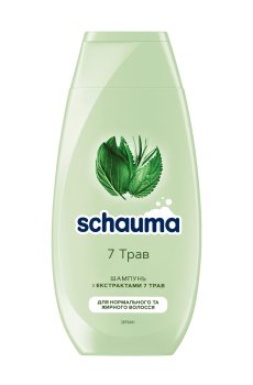 Шампунь Schauma 7 трав, для нормальных и жирных волос, 250 мл