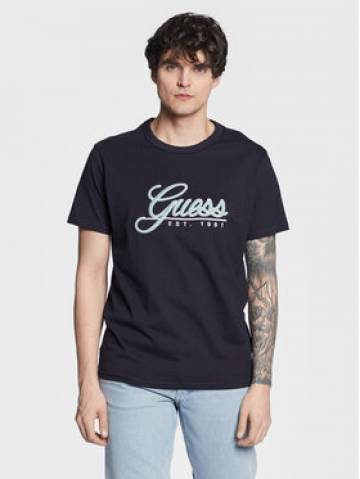 Guess Футболка 3D Embro M3GI25 K8FQ4 Cиній Regular Fit Guess Футболка 3D Embro M3GI25 K8FQ4 Cиній Regular Fit
