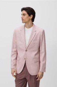 Reserved - Блейзер приталеного крою - пастельний рожевий - 030HP-03M