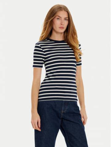 Tommy Hilfiger Блузка WW0WW43918 Cиній Slim Fit Tommy Hilfiger Блузка WW0WW43918 Cиній Slim Fit