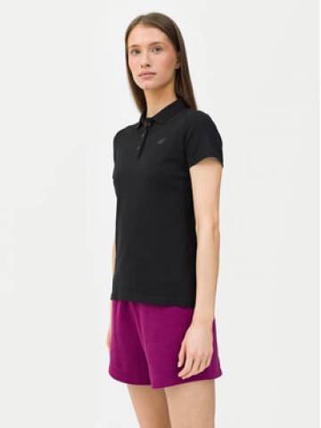 4F Поло 4FWSS24TPTSF132 Чорний Slim Fit 4F Поло 4FWSS24TPTSF132 Чорний Slim Fit