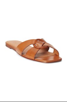 Кожаные шлепанцы Polo Ralph Lauren Ring