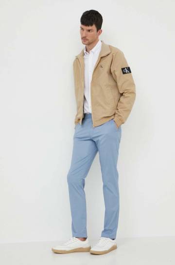 Хлопковая рубашка Barbour мужская цвет белый regular воротник button-down Хлопковая рубашка Barbour мужская цвет белый regular воротник button-down