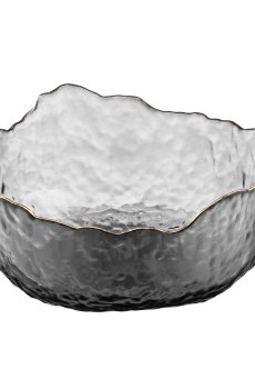 Салатник Ardesto Bell стекло, серый, 16.5 см (AR5006)