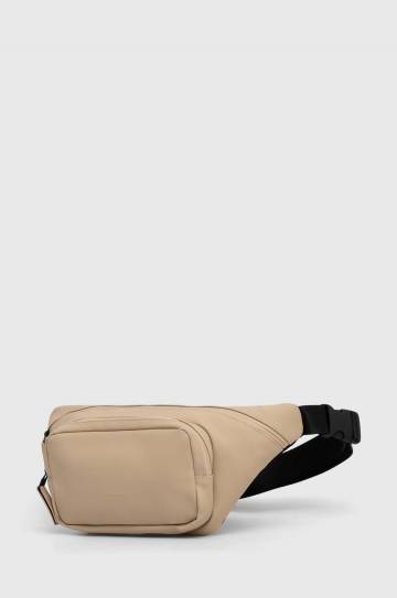Сумка на пояс Rains 14720 Crossbody Bags цвет бежевый Сумка на пояс Rains 14720 Crossbody Bags цвет бежевый