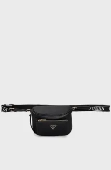 Женская черная поясная сумка POWER PLAY Черный ONESIZE Guess HWBG9006800