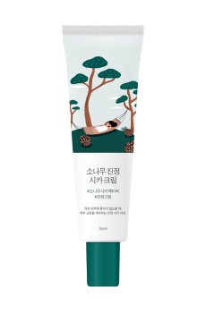 Успокаивающий крем для лица Round Lab Pine Calming Cica Cream с экстрактом игл сосны, 50 мл