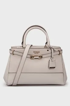 Женская белая сумка SILVYE LUXURY SATCHEL Белый ONESIZE Guess HWBG9527060