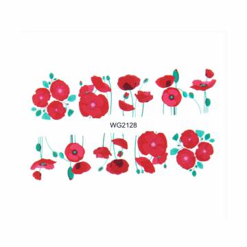 Водные наклейки для ногтей Vizavi Professional WG-2128 Водные наклейки для ногтей Vizavi Professional WG-2128