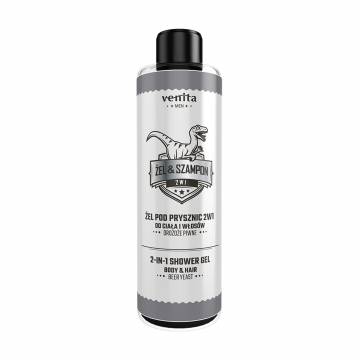 Мужской гель для мытья тела и волос 2в1 Venita Men 2 in 1 Shower Gel Body & Hair, 300 мл Мужской гель для мытья тела и волос 2в1 Venita Men 2 in 1 Shower Gel Body & Hair, 300 мл