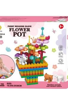 Детский конструктор CHAOQIXIA Сказочный мир зайчика, от 3 лет, 203 детали (WFM829271)