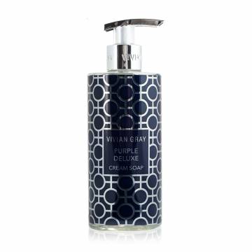 Крем-мыло для рук Vivian Gray Purple Deluxe Cream Soap, 400 мл Крем-мыло для рук Vivian Gray Purple Deluxe Cream Soap, 400 мл