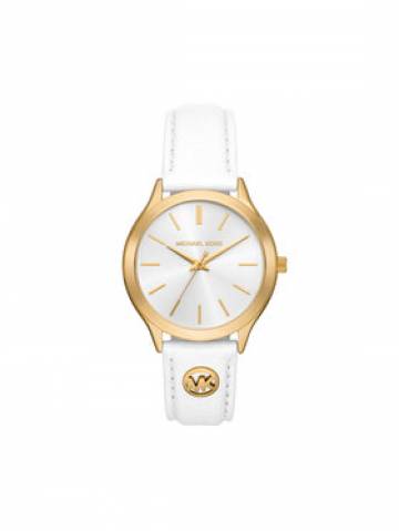 Michael Kors Годинник Slim Runway MK7466 Білий Michael Kors Годинник Slim Runway MK7466 Білий