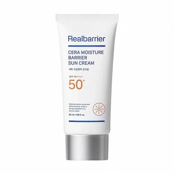 Барьерный солнцезащитный крем для лица Real Barrier Cera Moisture Barrier Sun Cream, SPF 50+ PA++++, 50 мл Барьерный солнцезащитный крем для лица Real Barrier Cera Moisture Barrier Sun Cream, SPF 50+ PA++++, 50 мл