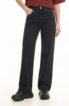 Cropp - Джинси straight - чорний