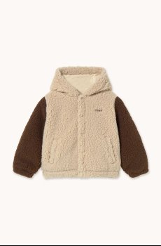 Детская куртка Tinycottons COLOR BLOCK POLAR SHERPA HOODIE
