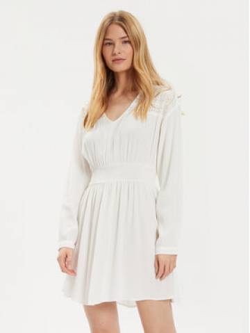 Vila Літня сукня Mesa 14092006 Écru Loose Fit Vila Літня сукня Mesa 14092006 Écru Loose Fit