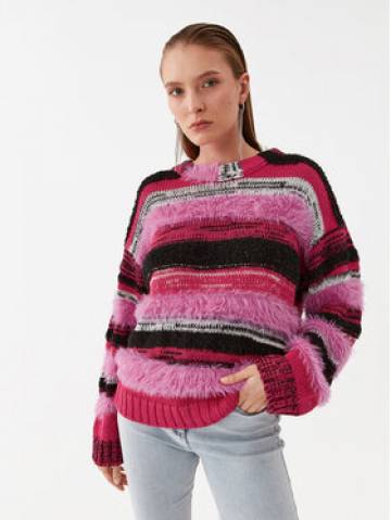 Pinko Светр Antilope 101799 A15K Кольоровий Relaxed Fit Pinko Светр Antilope 101799 A15K Кольоровий Relaxed Fit