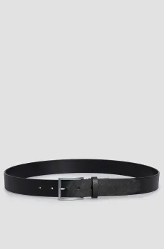 Мужской черный ремень Черный XL Guess BM7794.P4135;BLA