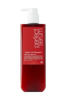 Уценка! Насыщенный шампунь Mise En Scene Perfect Super Rich Serum Shampoo для интенсивного восстановления волос, 680 мл