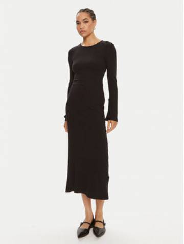 Bruuns Bazaar Трикотажна сукня Elliana BBW3979 Чорний Regular Fit Bruuns Bazaar Трикотажна сукня Elliana BBW3979 Чорний Regular Fit
