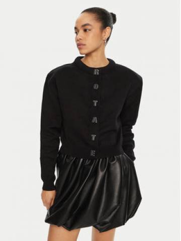 ROTATE Кардиган 113854 Чорний Regular Fit ROTATE Кардиган 113854 Чорний Regular Fit