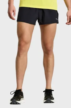 Мужские черные шорты OUTPACE 2.5" Черный XL Saucony SAM800326-BK
