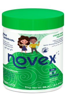 Детский несмываемый кондиционер Novex My Little Curls Leave In Conditioner для вьющихся волос, 1 кг